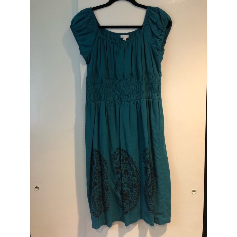 Blue Green Dress